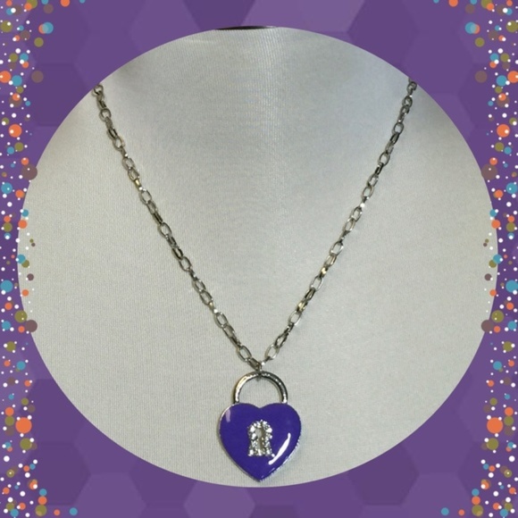 PassionKids Other - 4 for $12 Girls Purple Heart Necklace PassionKids Other - 4 for $12 Girls Purple Heart Necklace